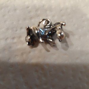 Eeyore  Sterling Charm.